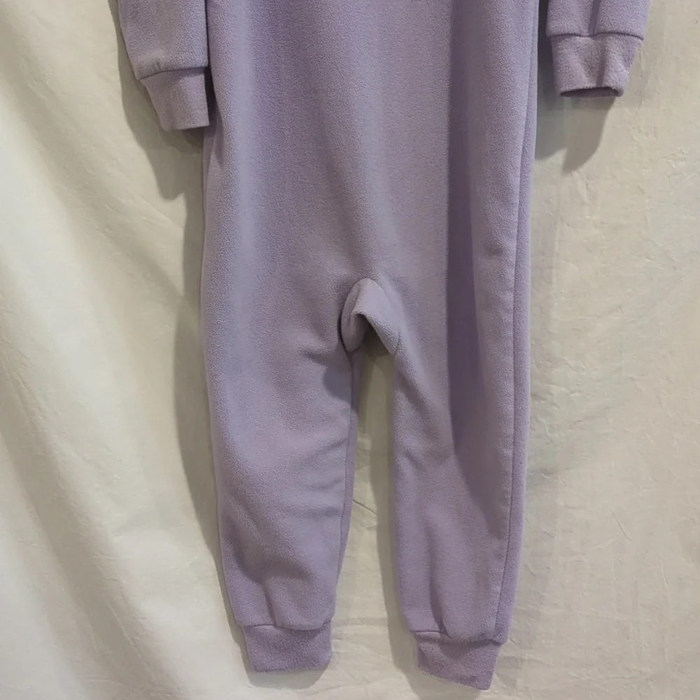 Child Of Mine | Lavender Footless Blanket Sleeper Flower Girl Zip Up | 3T